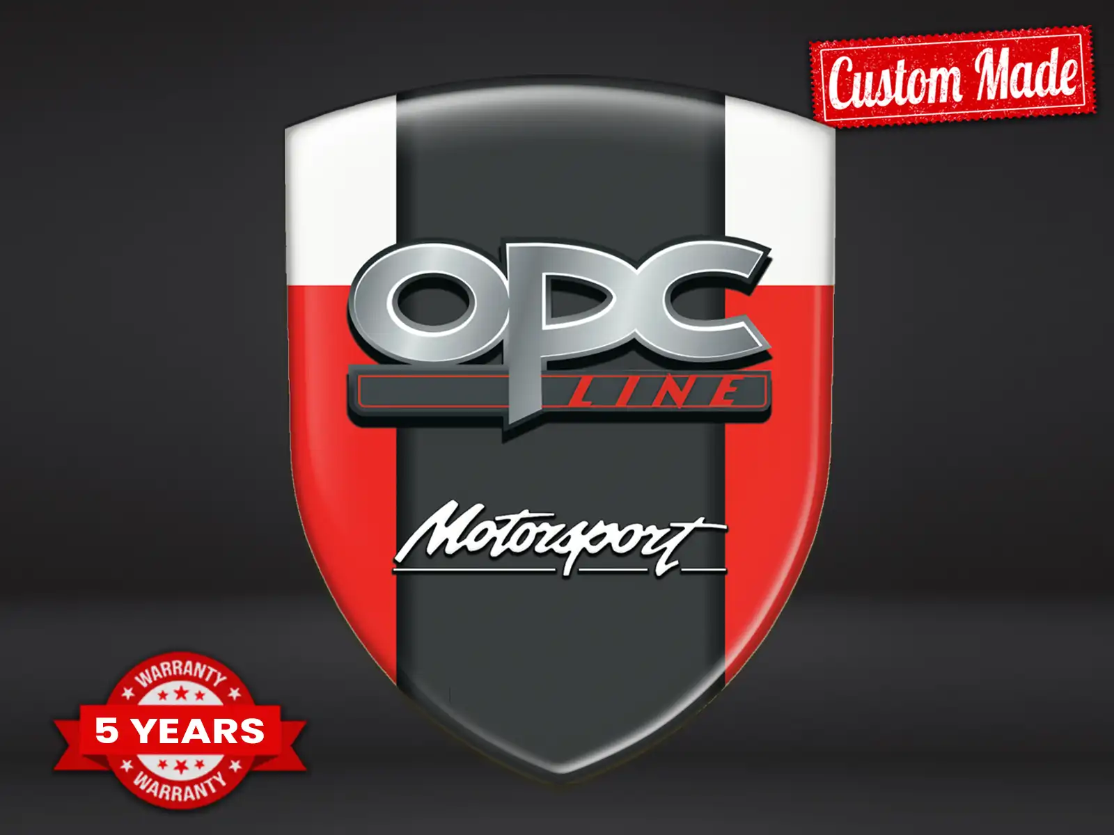OPC Autoembleme Sportlich Hochwertig Minimalistisch
